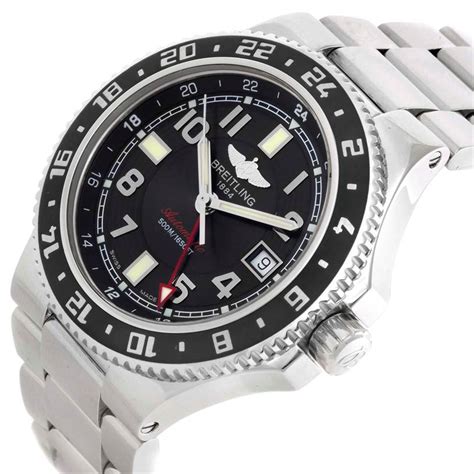 breitling aeromarine superocean gmt a32380